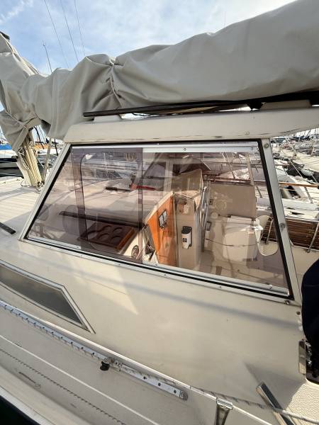 Kit de rénovation pare-brise + vitres latérales pour Bénéteau Evasion 25 (option vitres coulissantes)