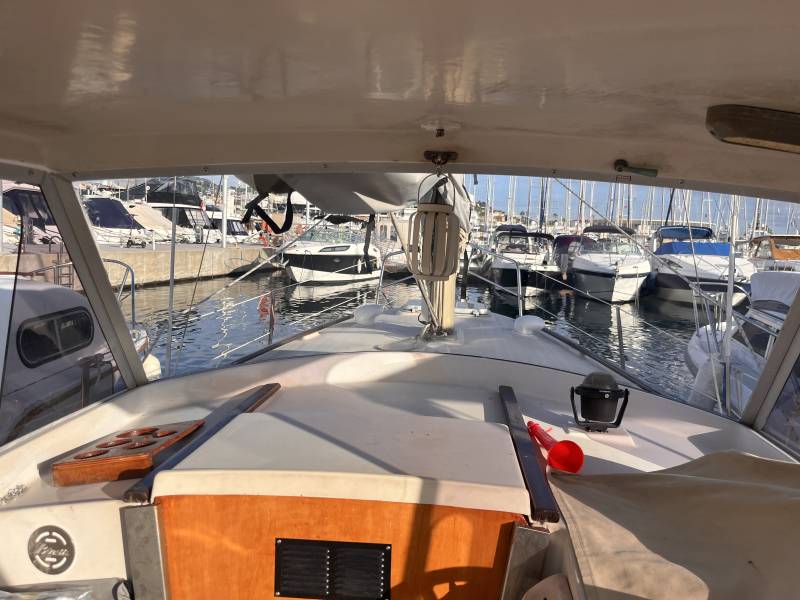 Kit de rénovation pare-brise + vitres latérales pour Bénéteau Evasion 25 (option vitres coulissantes)