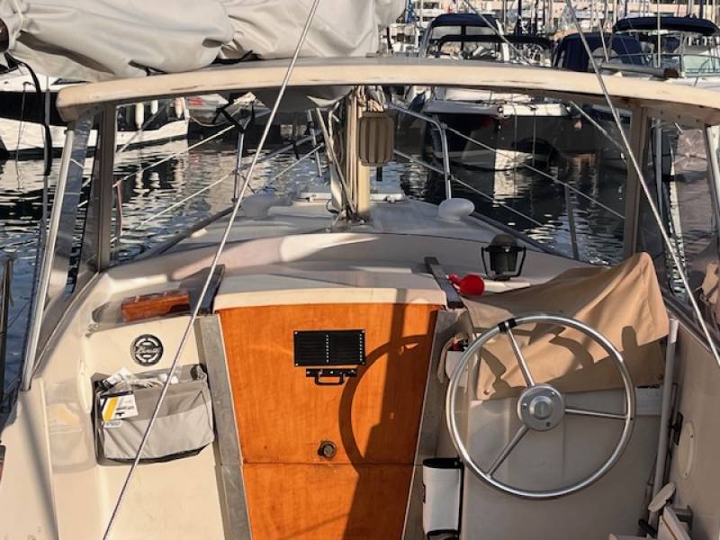 Kit de rénovation pare-brise + vitres latérales pour Bénéteau Evasion 25 (option vitres coulissantes)